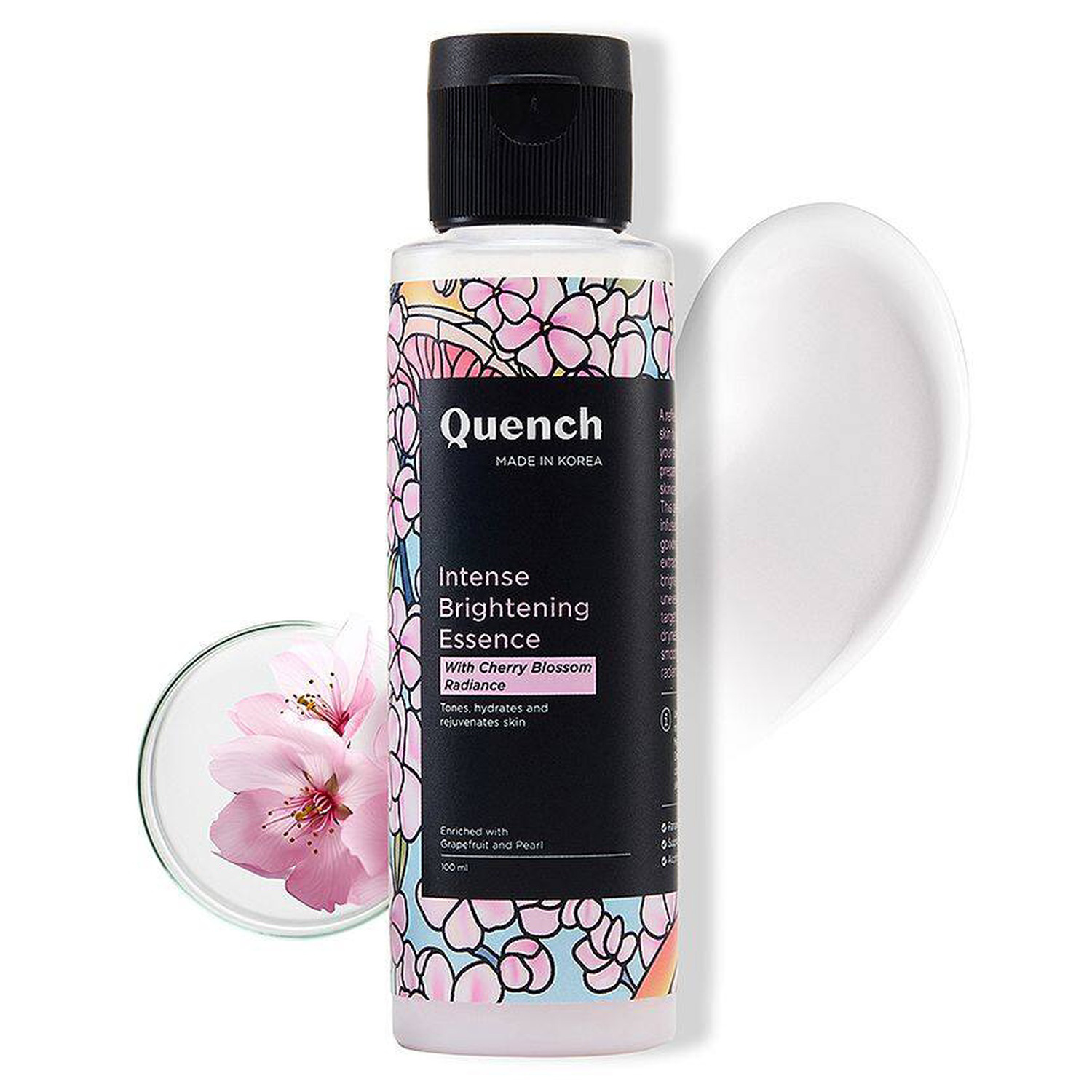 QUENCH Intense Brightening Face Toner with Cherry Blossom Radiance