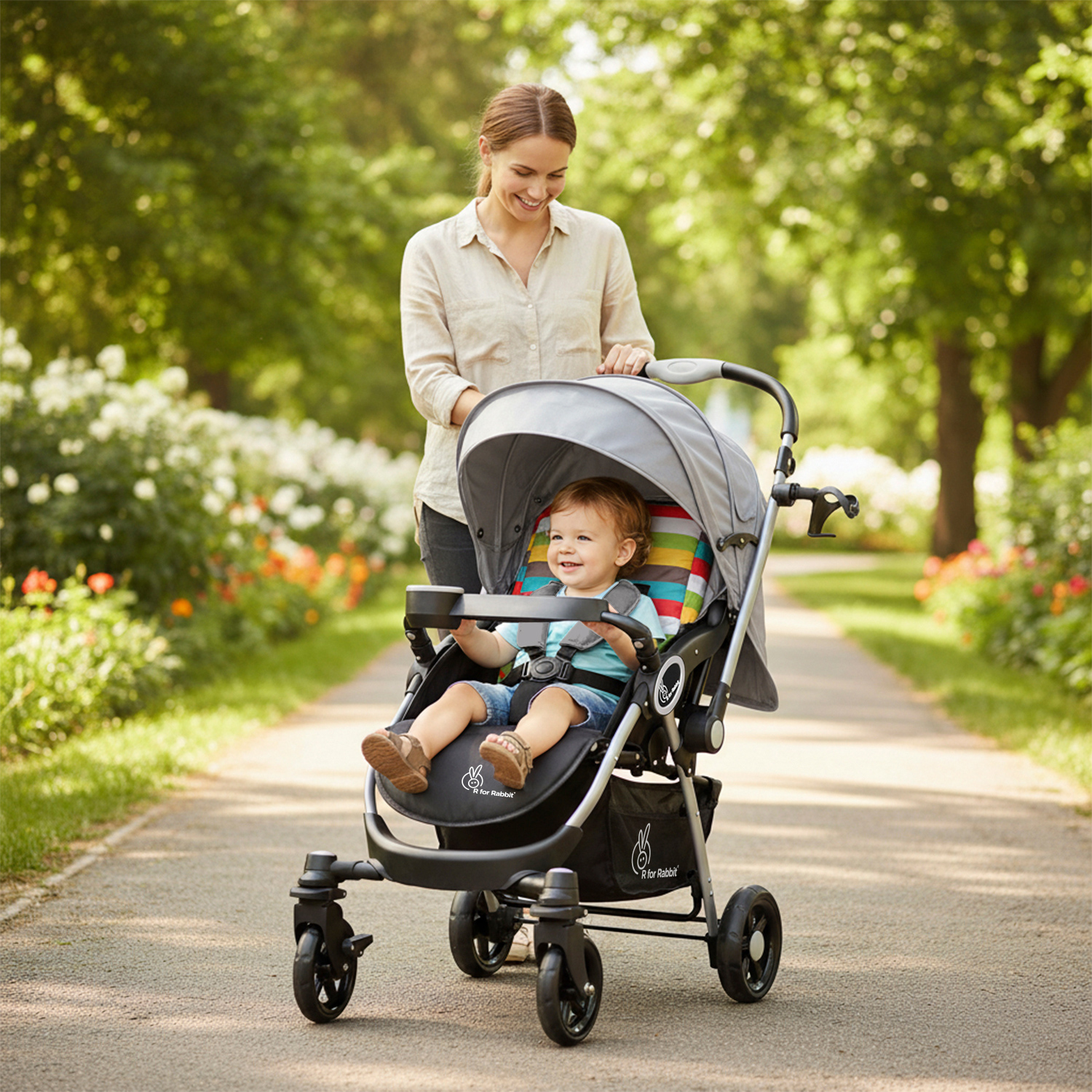 Rabbit Chocolate Ride The Designer Pram Rainbow