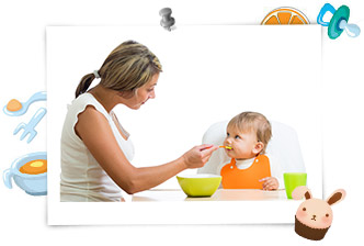 As baby begins top-feed, you'll need